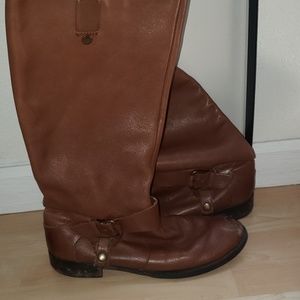 Nine West Leather Boots!